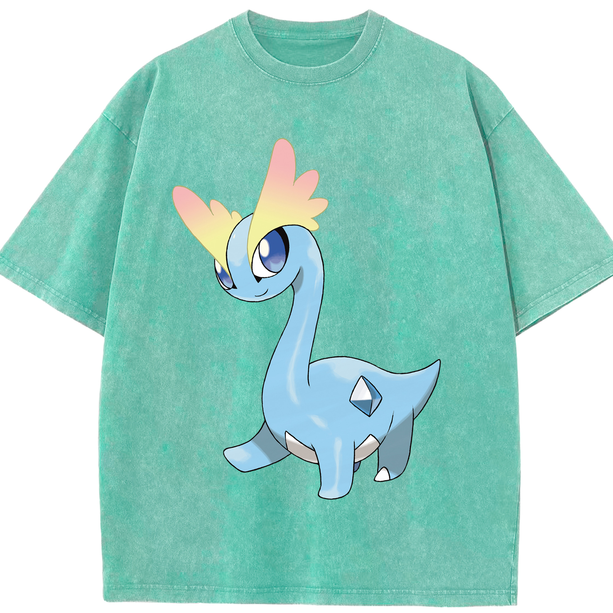（画像用） ポケットモンスター Pokémon 綿100% ヴィンテージ風 半袖Tシャツ（フロントプリント）